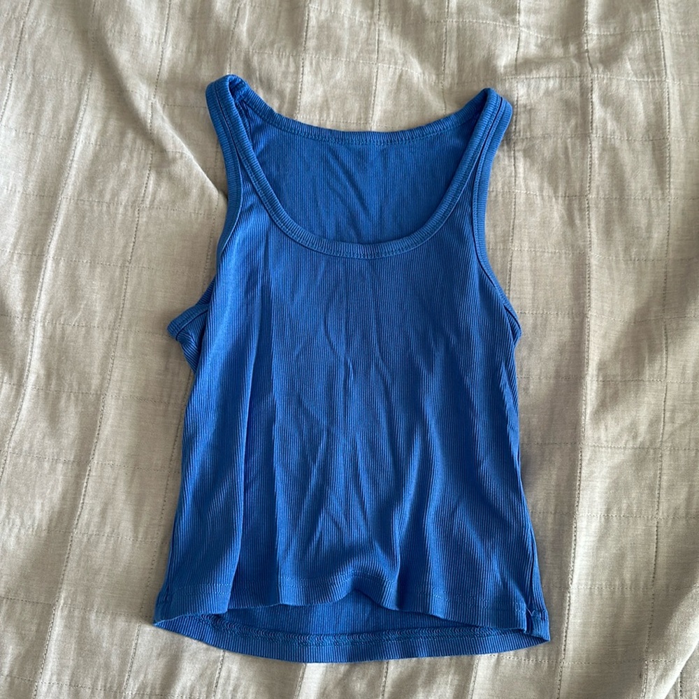 Blue Tank Top